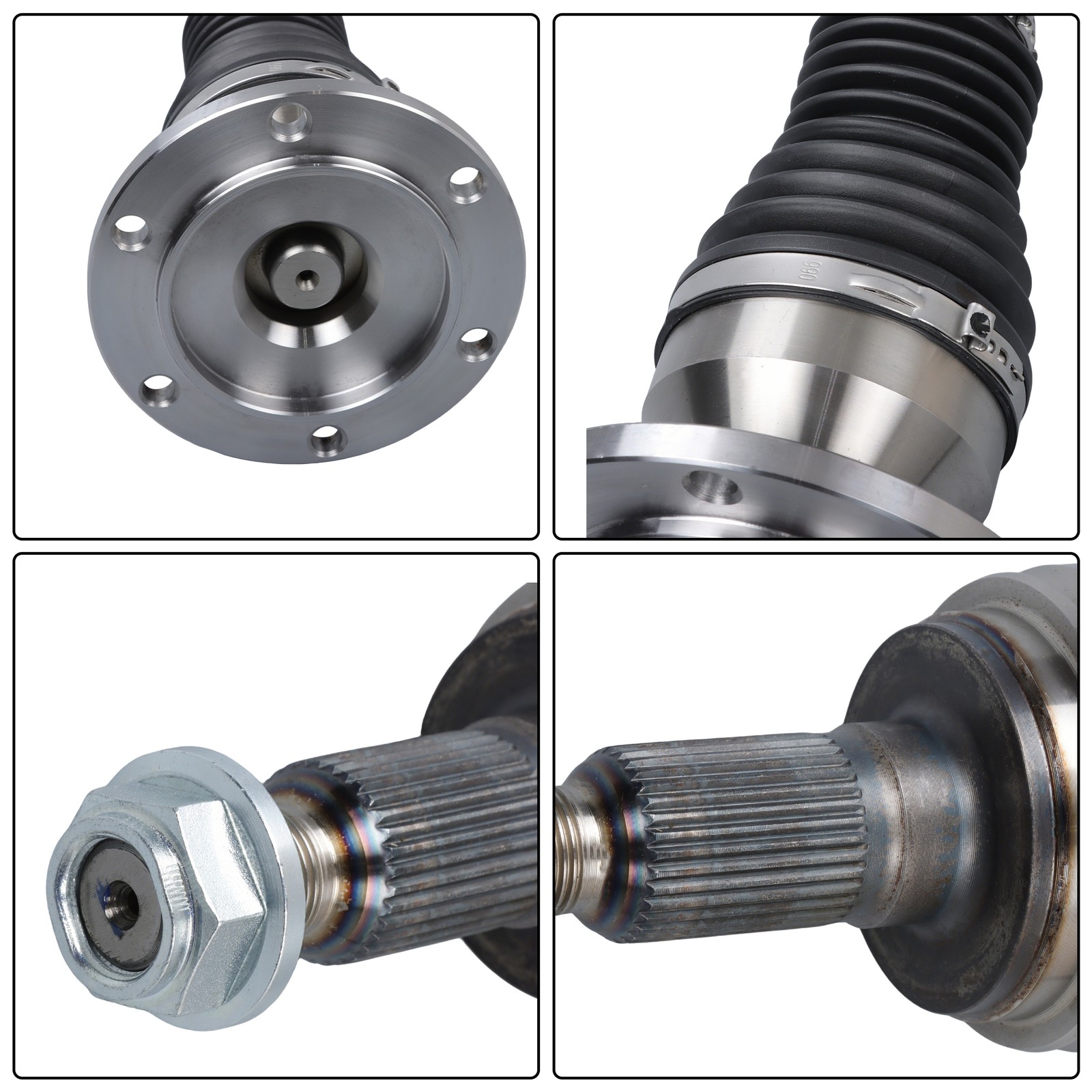 2× Extended Travel CV Axle Assembly Front For Chevy Silverado 1500 GMC Cadillac