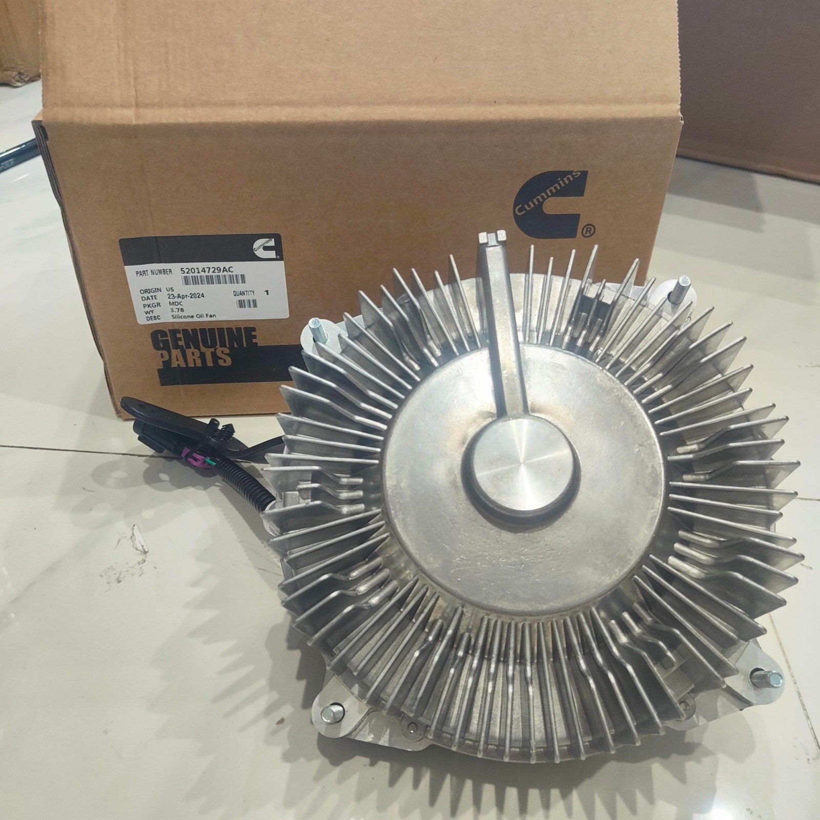 52014729AC Fan Clutch Radiator Cooling For Cummins 13-18 Ram 2500 3500 6.7L NEW