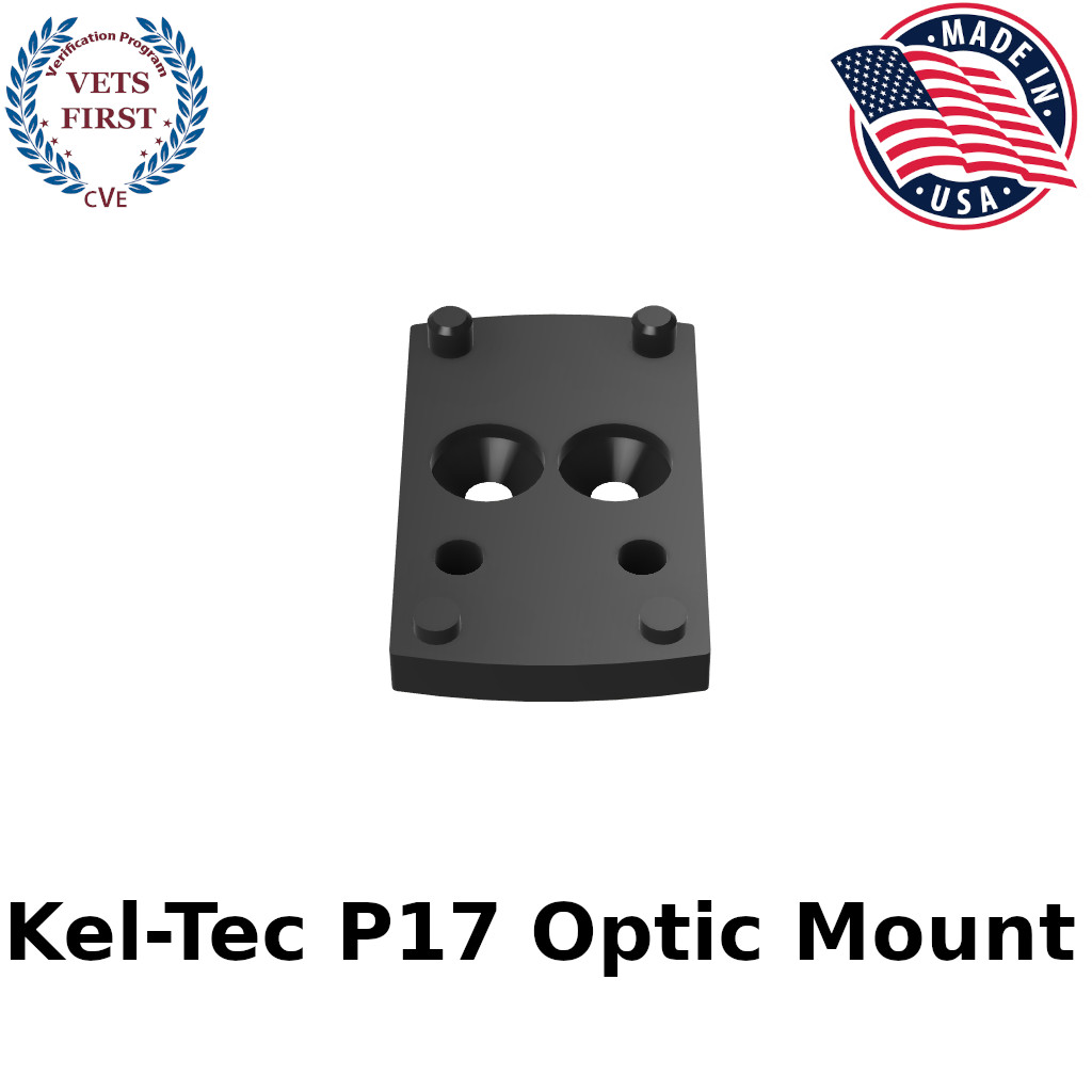 Kel-Tec P17 RMSc Optic Plate [Original Creator]