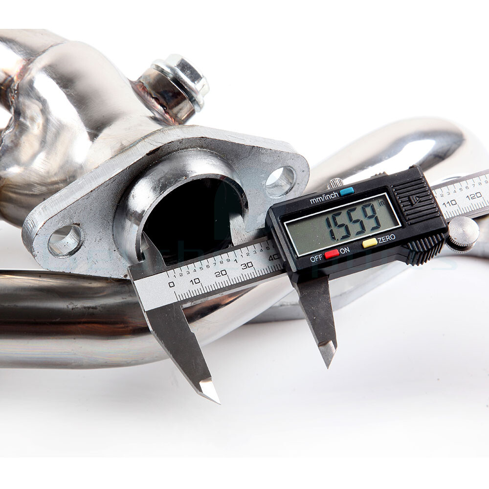 STAINLESS RACING MANIFOLD HEADER/EXHAUST for 00-06 JEEP WRANGLER TJ 4.0L l6