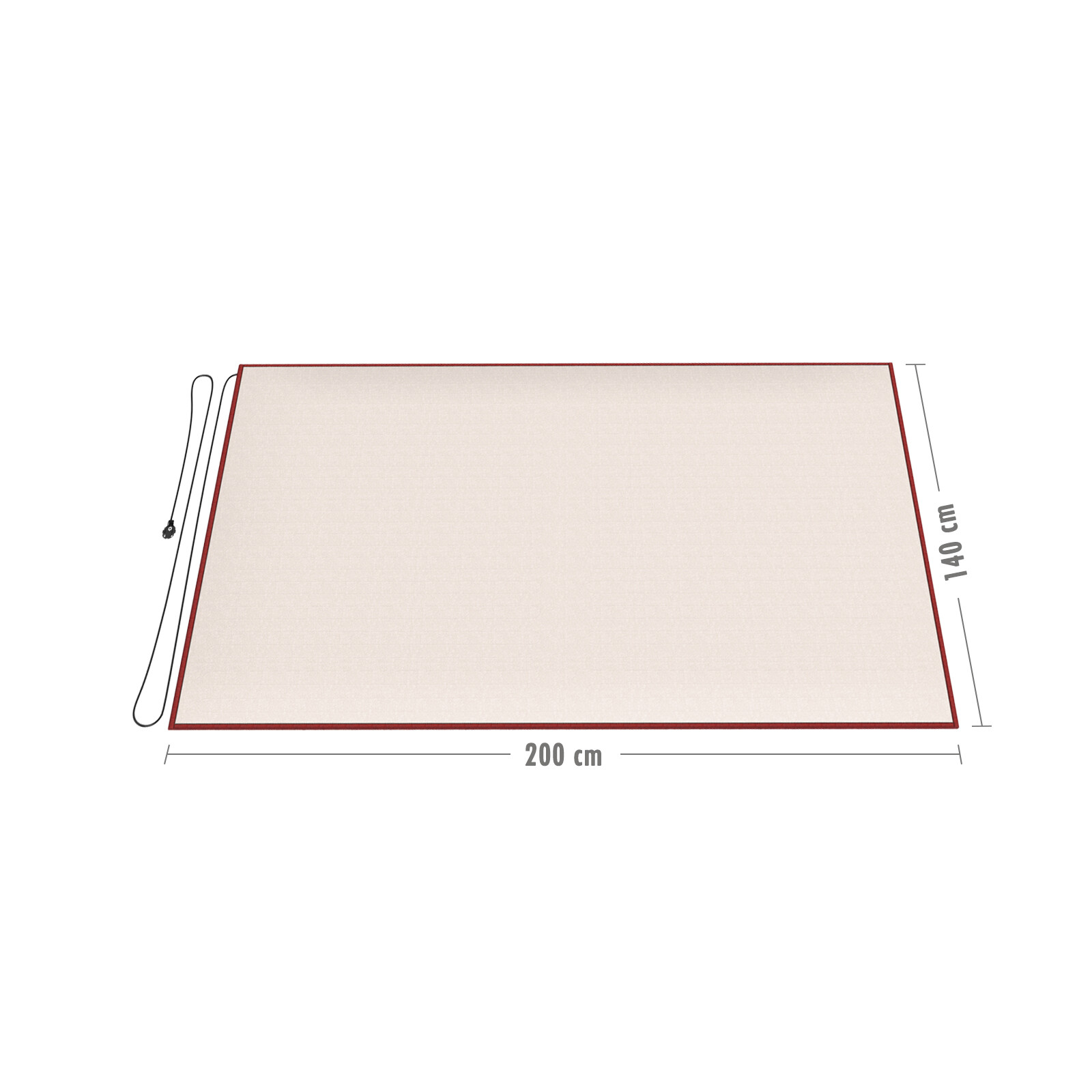 Teppichheizung Unterteppichheizung Heizmatte Beheizte Teppichunterlage elektro