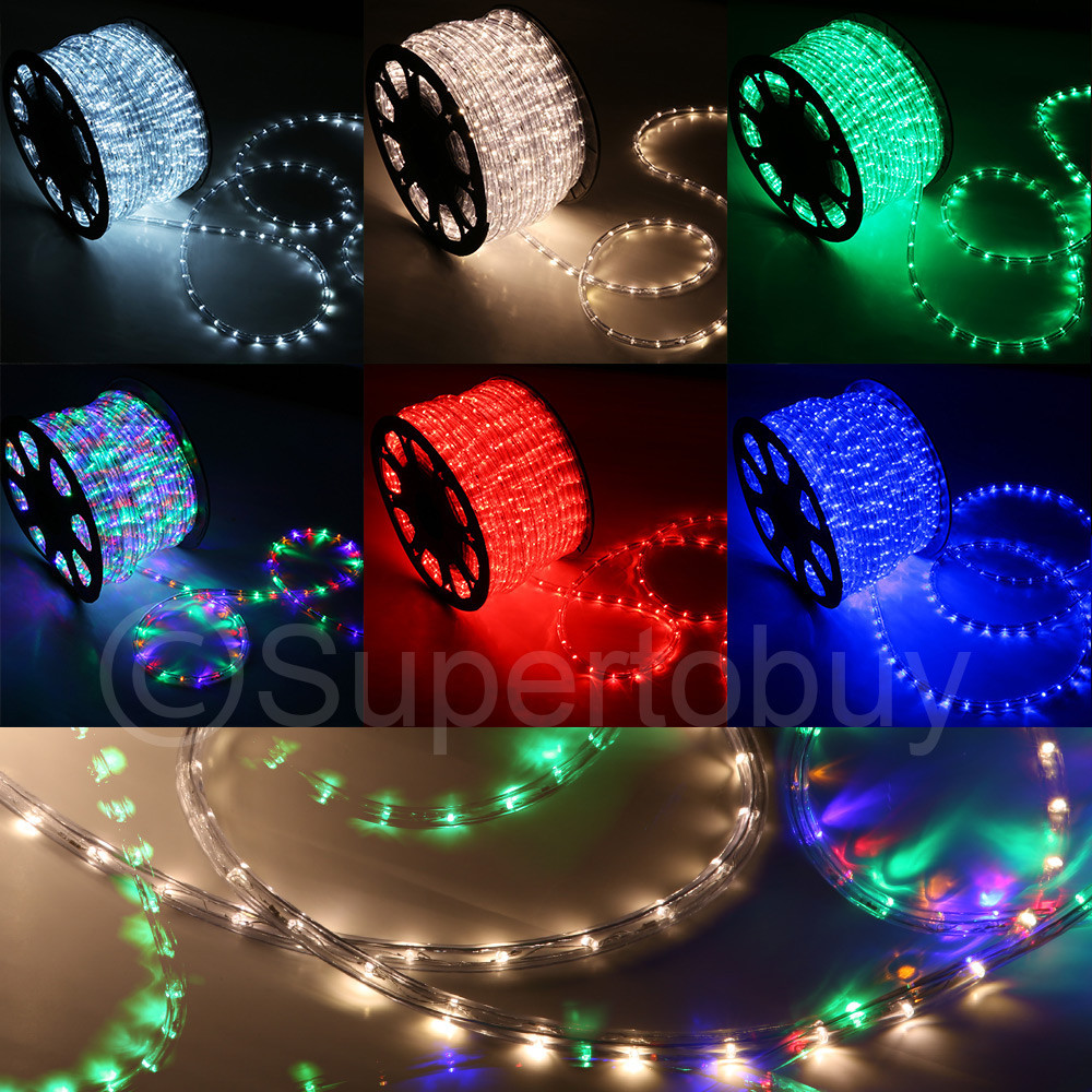Assorted Sizes 110V LED Rope Extendable Flexible DIY Lighting Outdoor Christmas