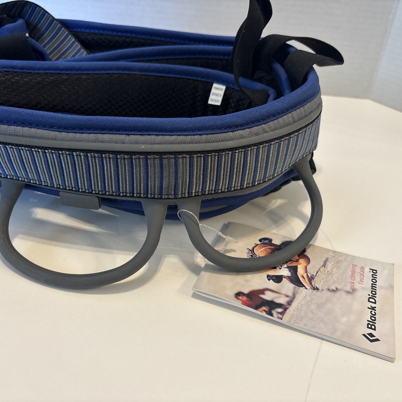 Women's Black Diamond Primrose All Around Climbing Harness Size 12 Blue Gray