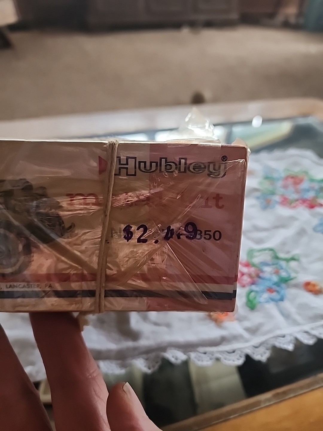 VTG NOS MIB CELLOPHANE IS LOOSE 1960S METAL KIT CHEV PHAETON BY HUBLEY