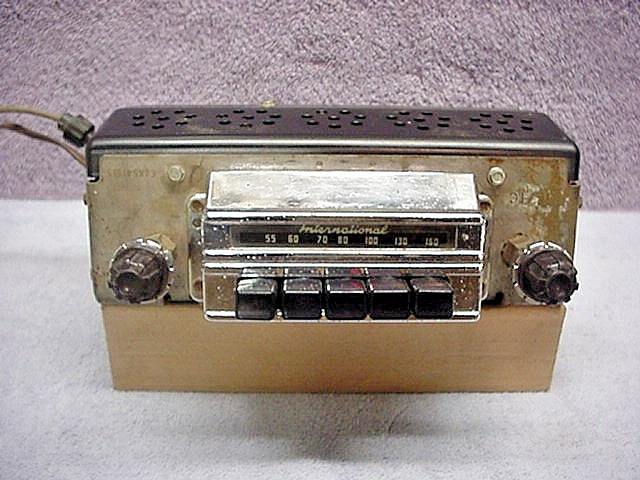 1957 International AM Radio - Plays Well - Model 1L7TC