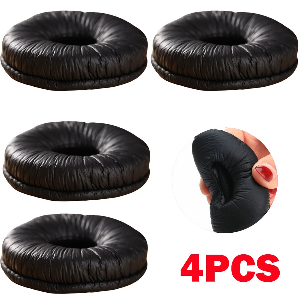 4Pc Black Replacement Earpads Ear Cushion Pads For Sony MDR-V150 V250 V300 ZX100