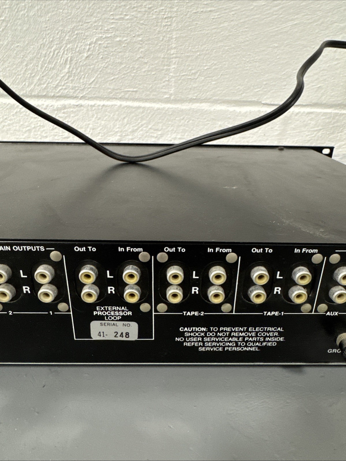 RGR Robert Grodinsky Research Model Four-1 41 Stereo Preamplifier