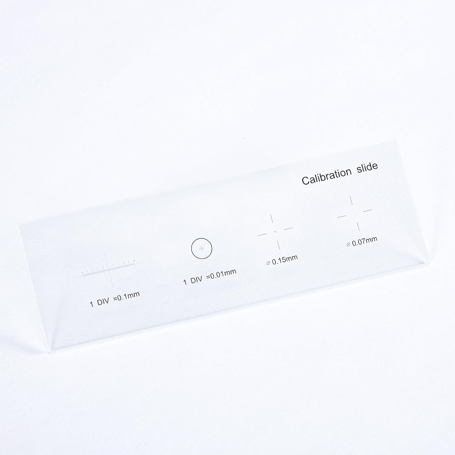 Microscope Stage Calibration Micrometer Slide USB Camera 0.01mm measuring ruler