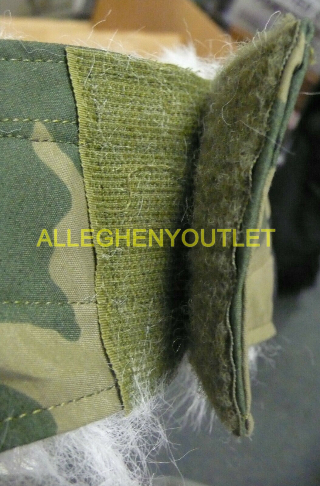 FUR RUFF ATTACHMENT for Hood of Cold Weather Woodland Goretex Parka Jacket LARGE