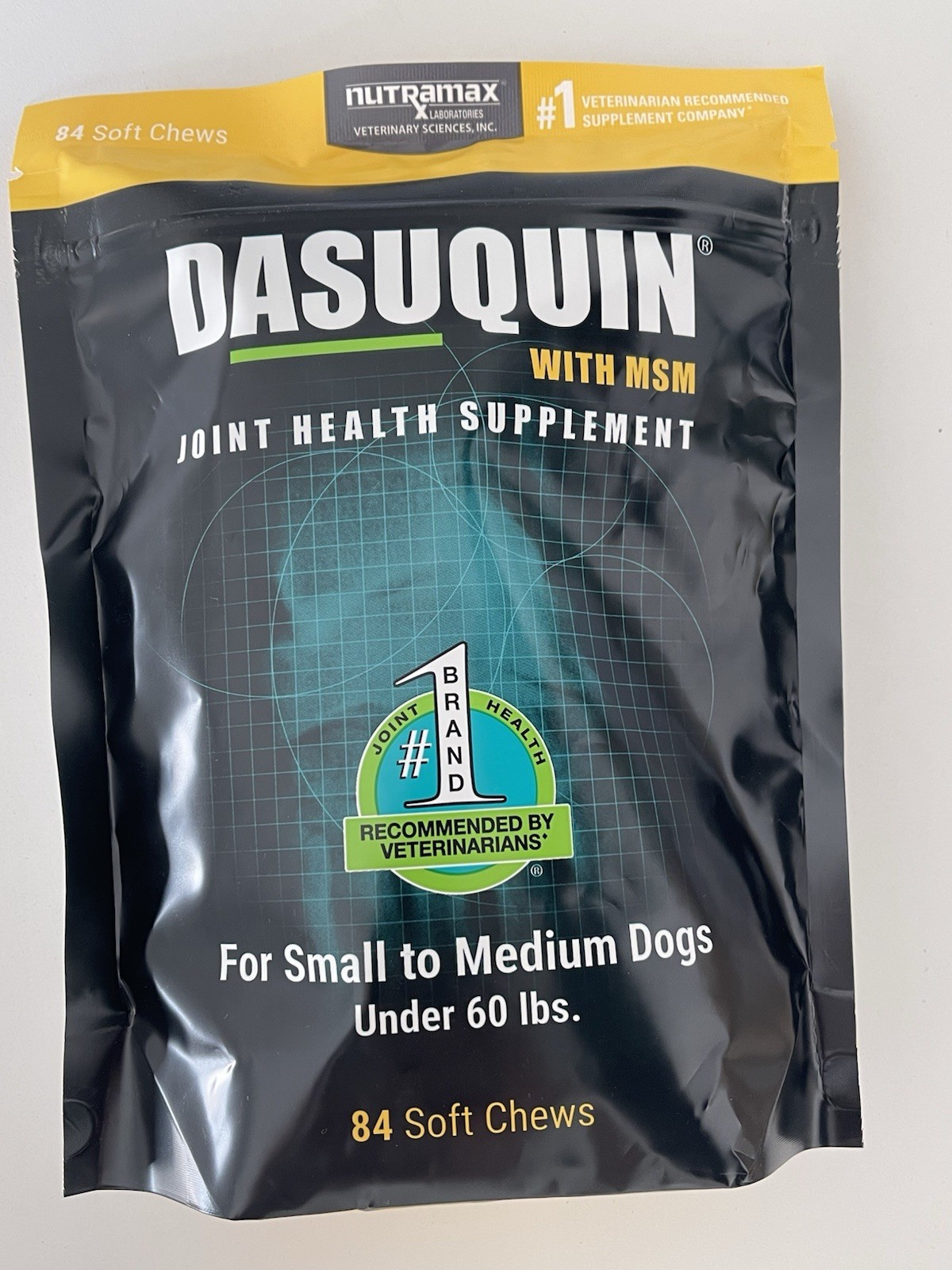 Nutramax Dasuquin with MSM Soft Chews for Small/Medium Dogs 84 ct expire 04/2027