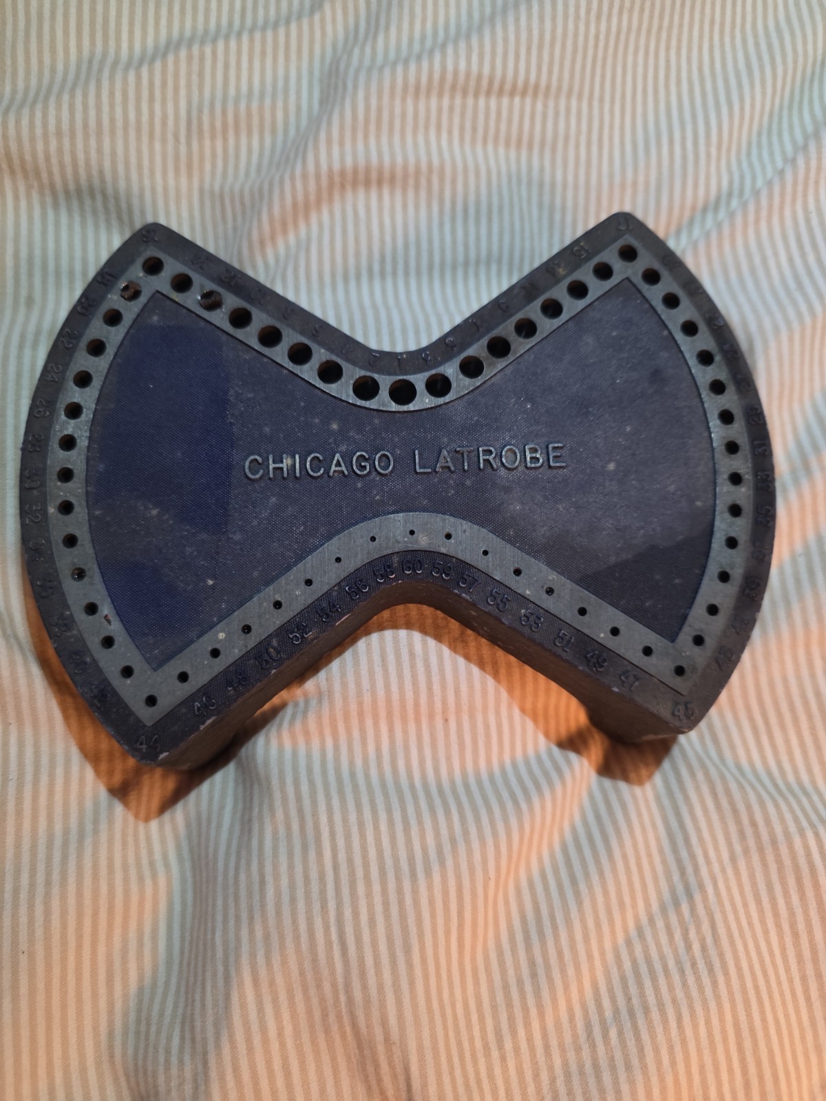 Vintage Drill Bit Index Stand Chicago Latrobe