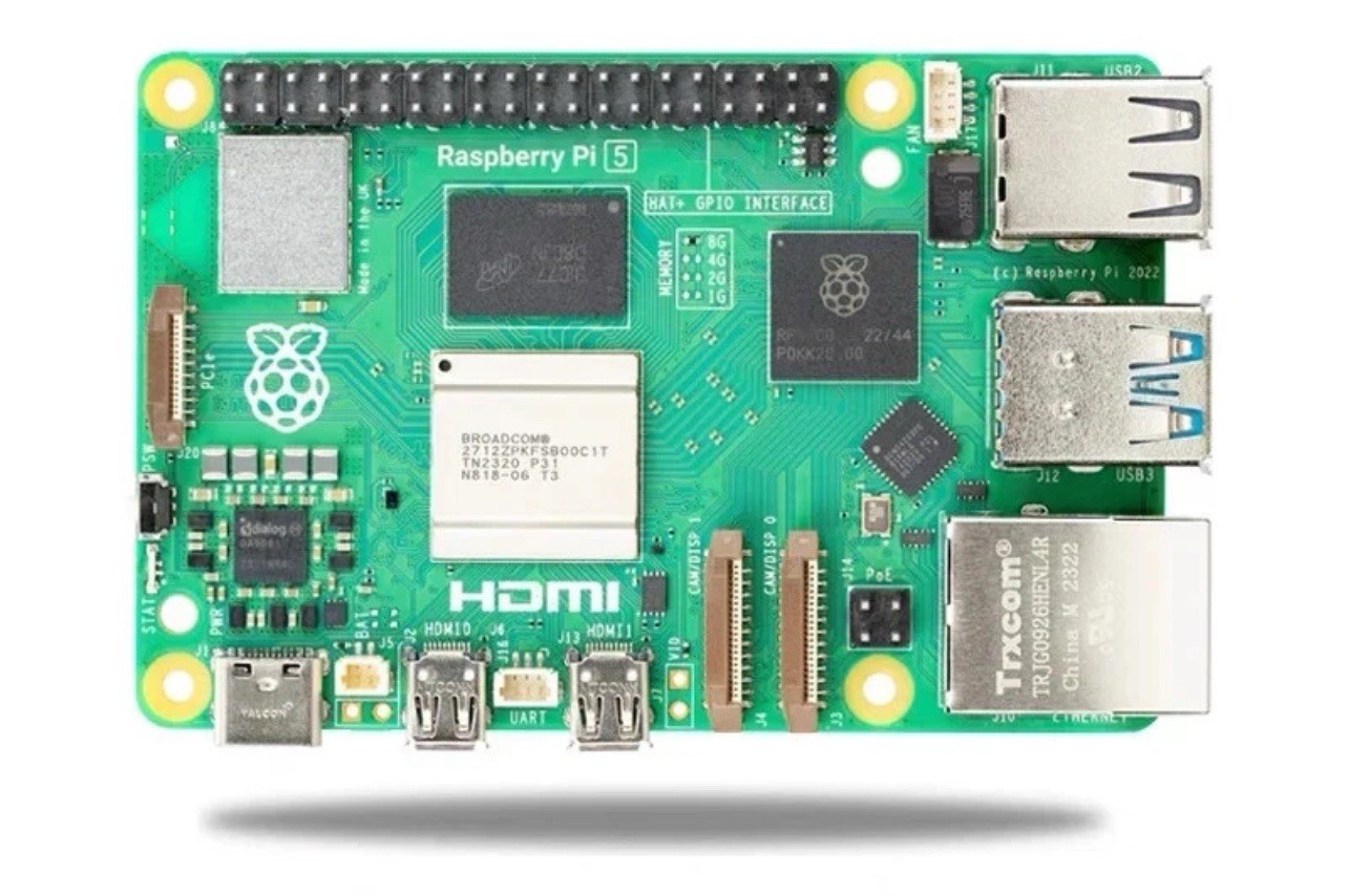 Raspberry PI 5 8GB RAM (w/WiFi, Bluetooth 5.0, 4-USB and GB-Ethernet) US Seller
