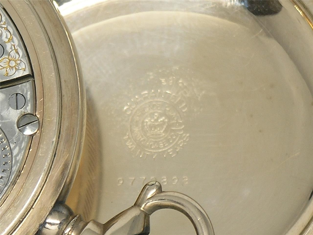 RARE 19 JEWEL 18S BW RAYMOND GR. WIND INDICATOR POCKET WATCH, SERVICED!