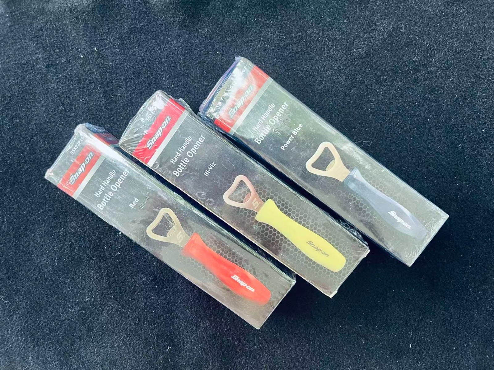 Snap-on bottle opener set