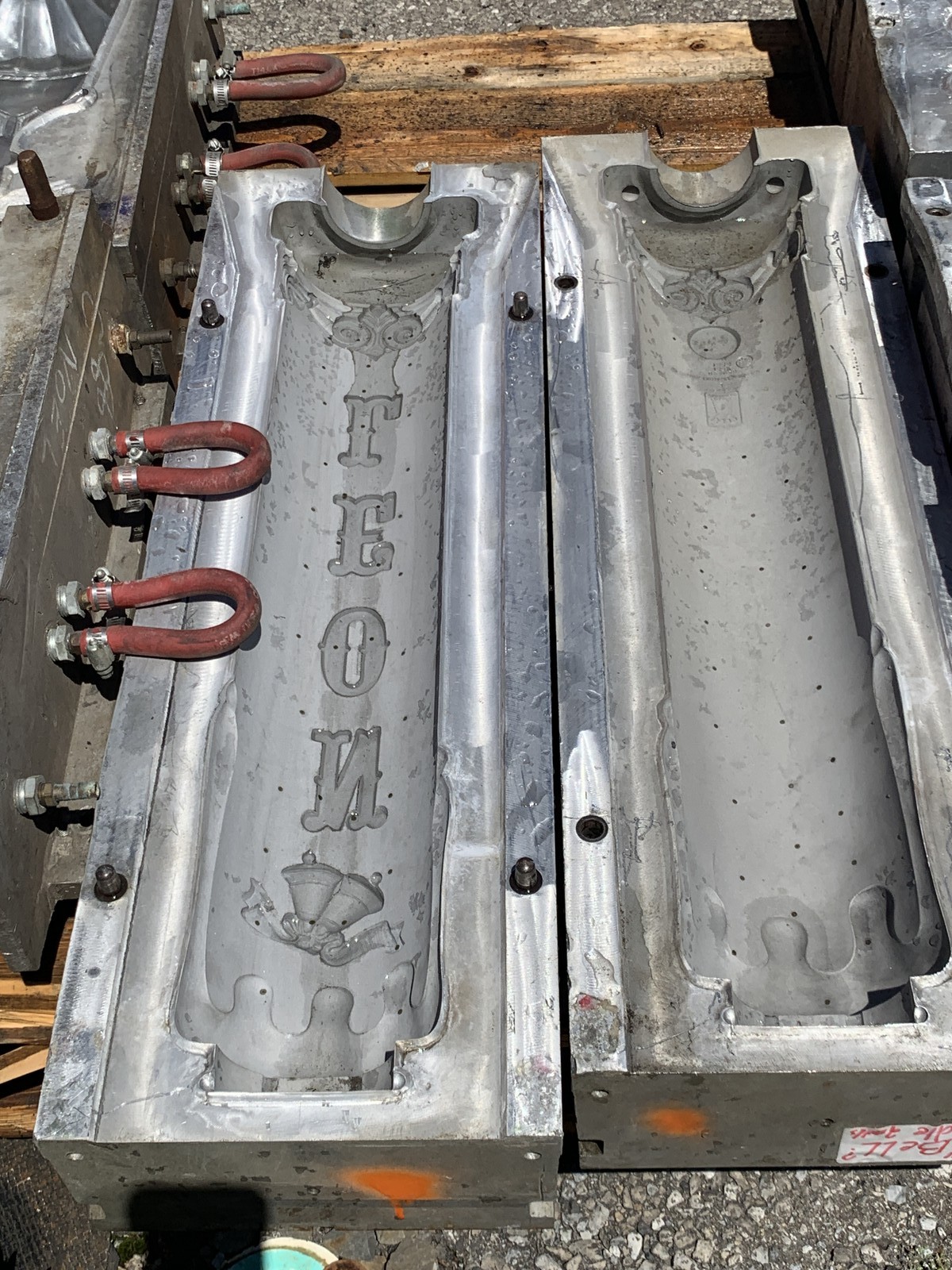 Noel Candle Christmas Blow Mold For Plastic Molds