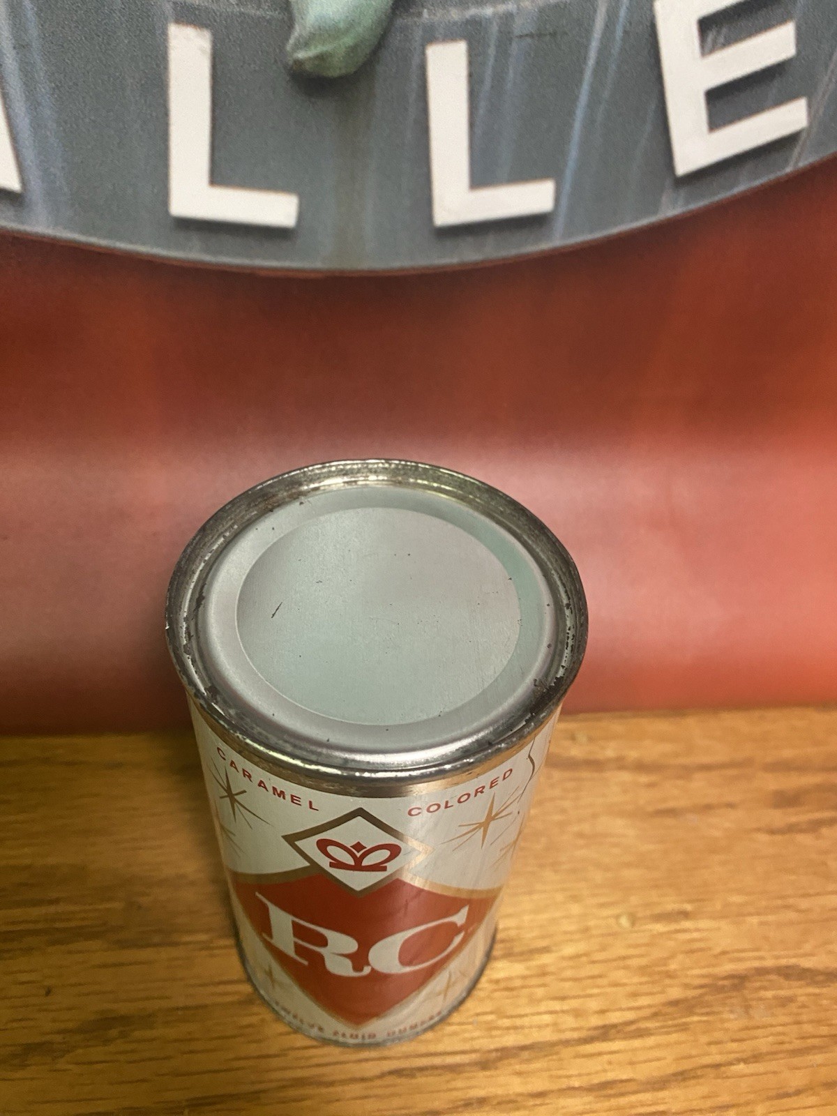 Royal Crown Flat Top Soda Can Rc Cola Old Vintage