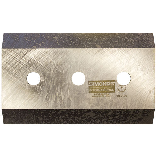 Simonds Brush Chipper Knives 7-1/4" x 4-1/2" x 1/2" SKU 19071700.SIM