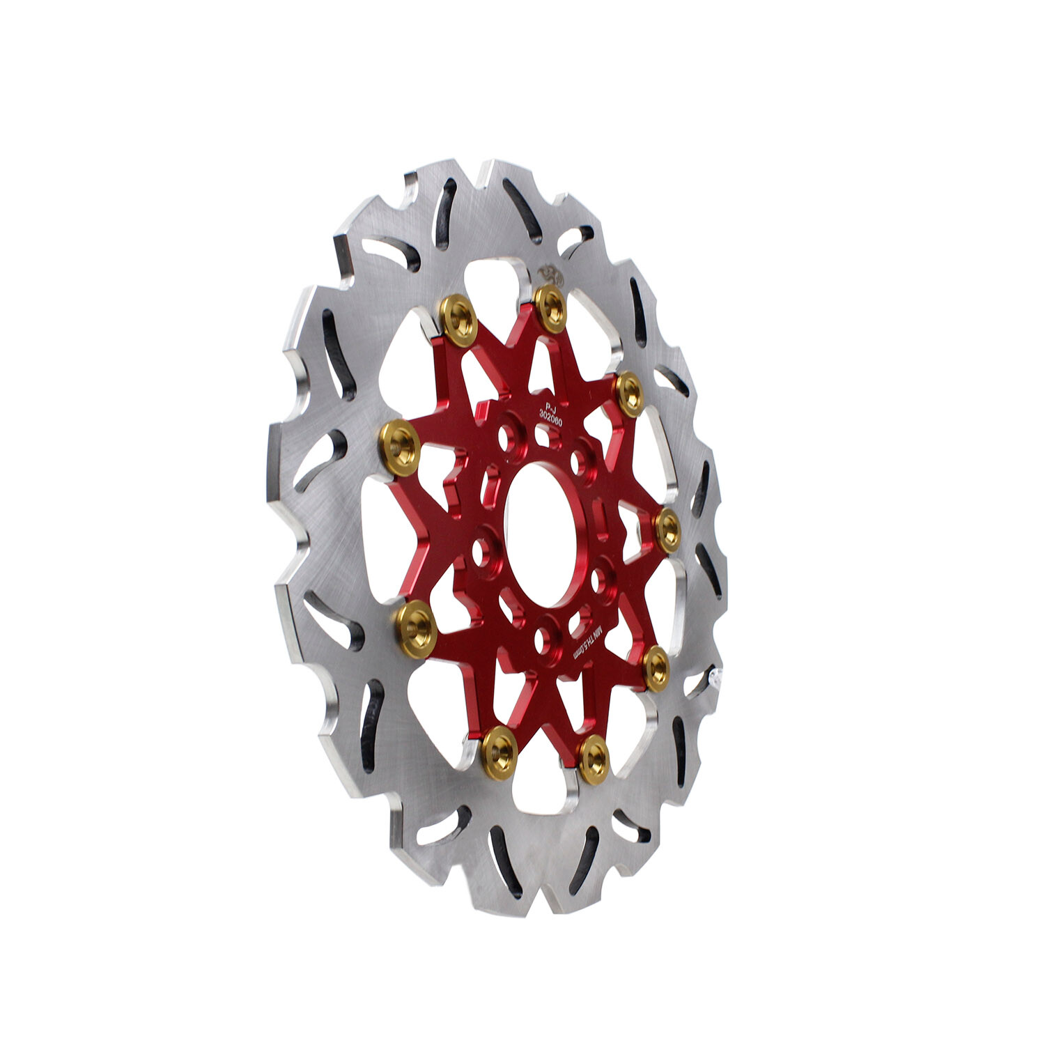 11.5" Red Floating Rear Brake Rotor Disc for Harley Softail Dyna Touring XL