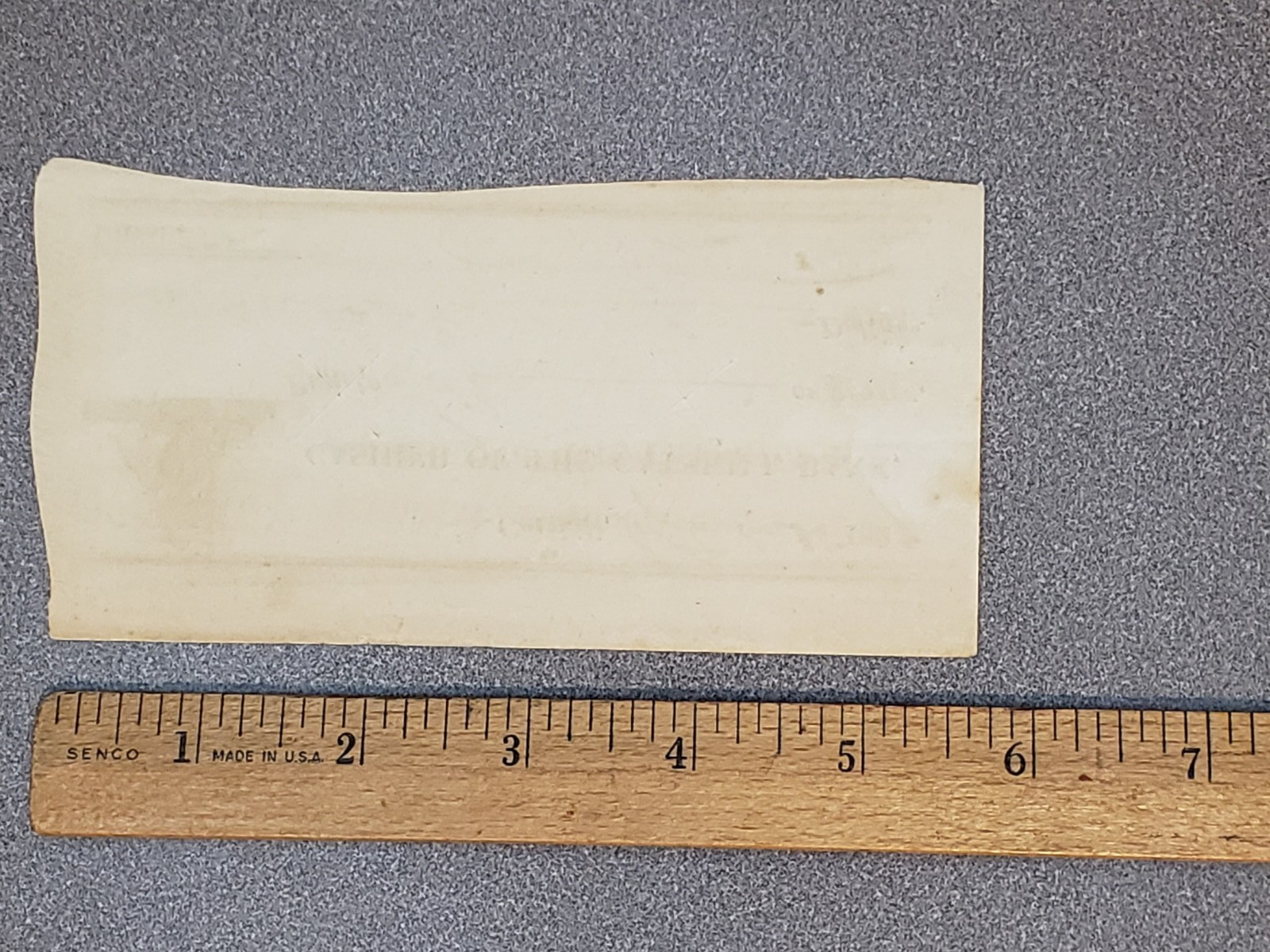 1825 (sailing ship) on bank check from Catskill Bank, N.Y.