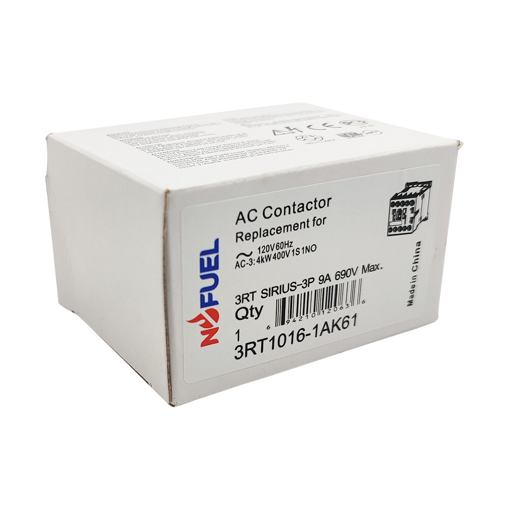 3RT1016-1AK61 Contactor 120V coil 9A replace Siemens Contactor 3RT1016-1AK61 AC