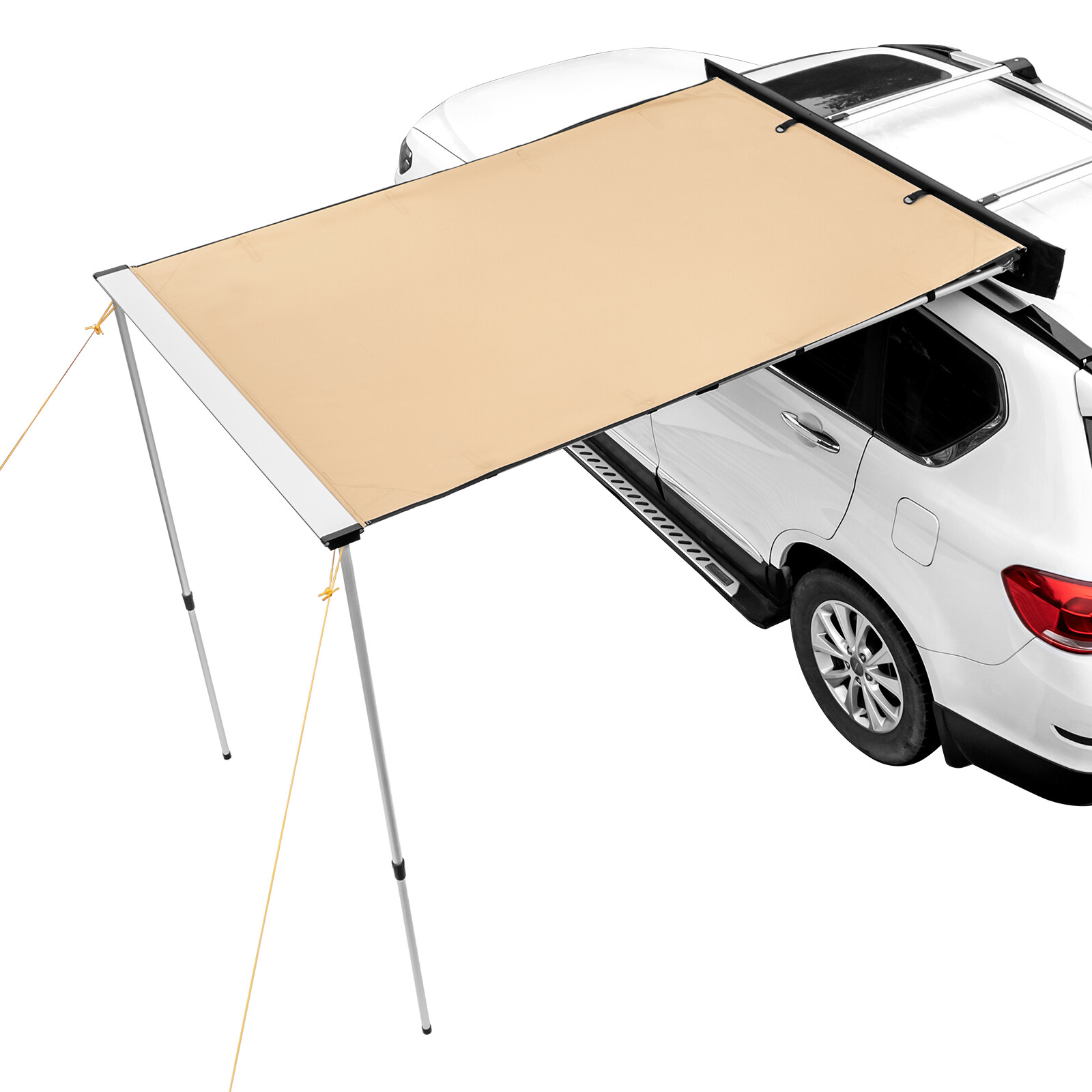 VEVOR 6.5x8.2ft Car Side Awning SUV Truck Rooftop Tent Sunshade Outdoor Camping