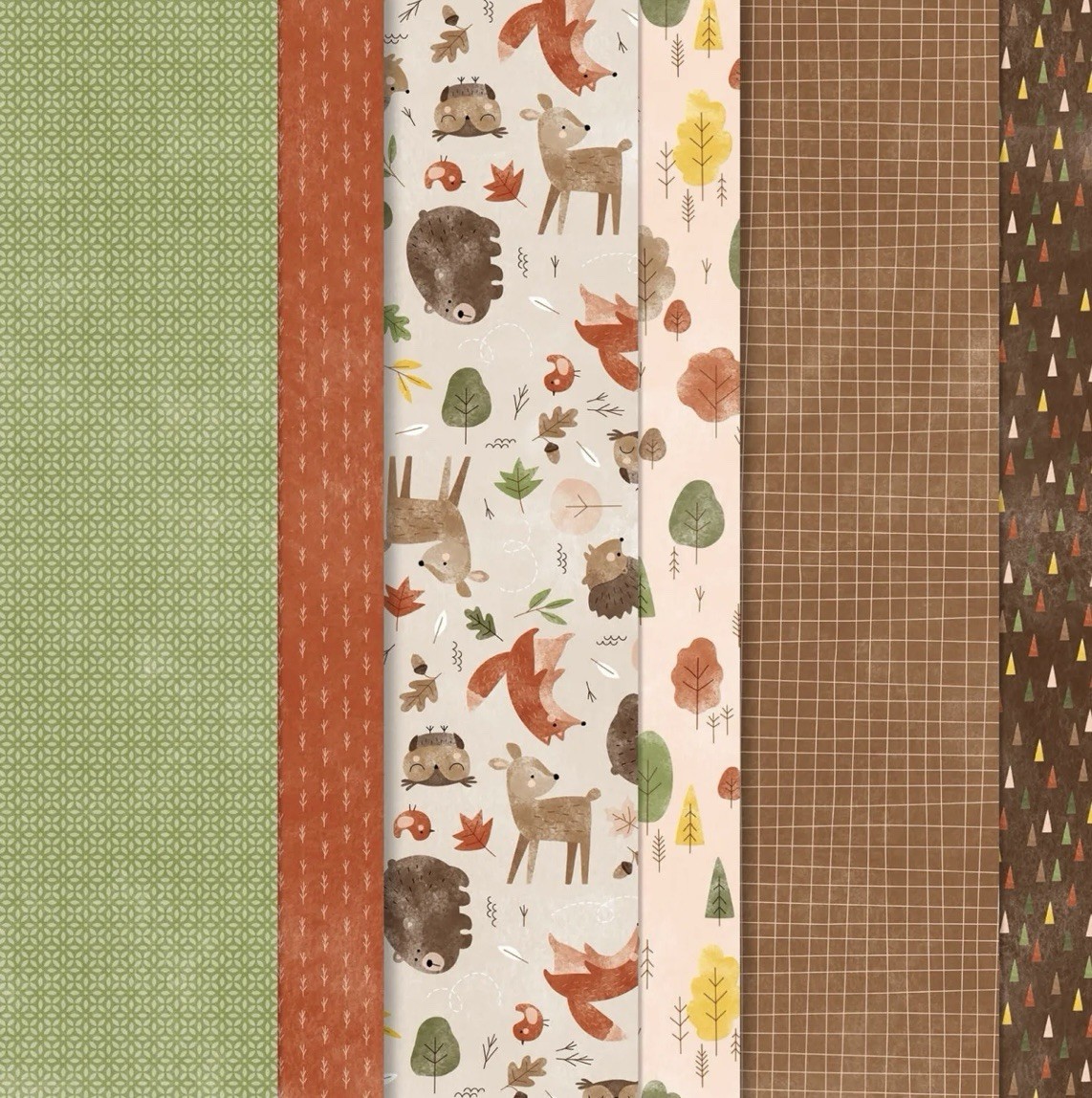 SWEET DAYS OF AUTUMN Designer Series Paper DSP Stampin Up 12x12 Full Pack 2602