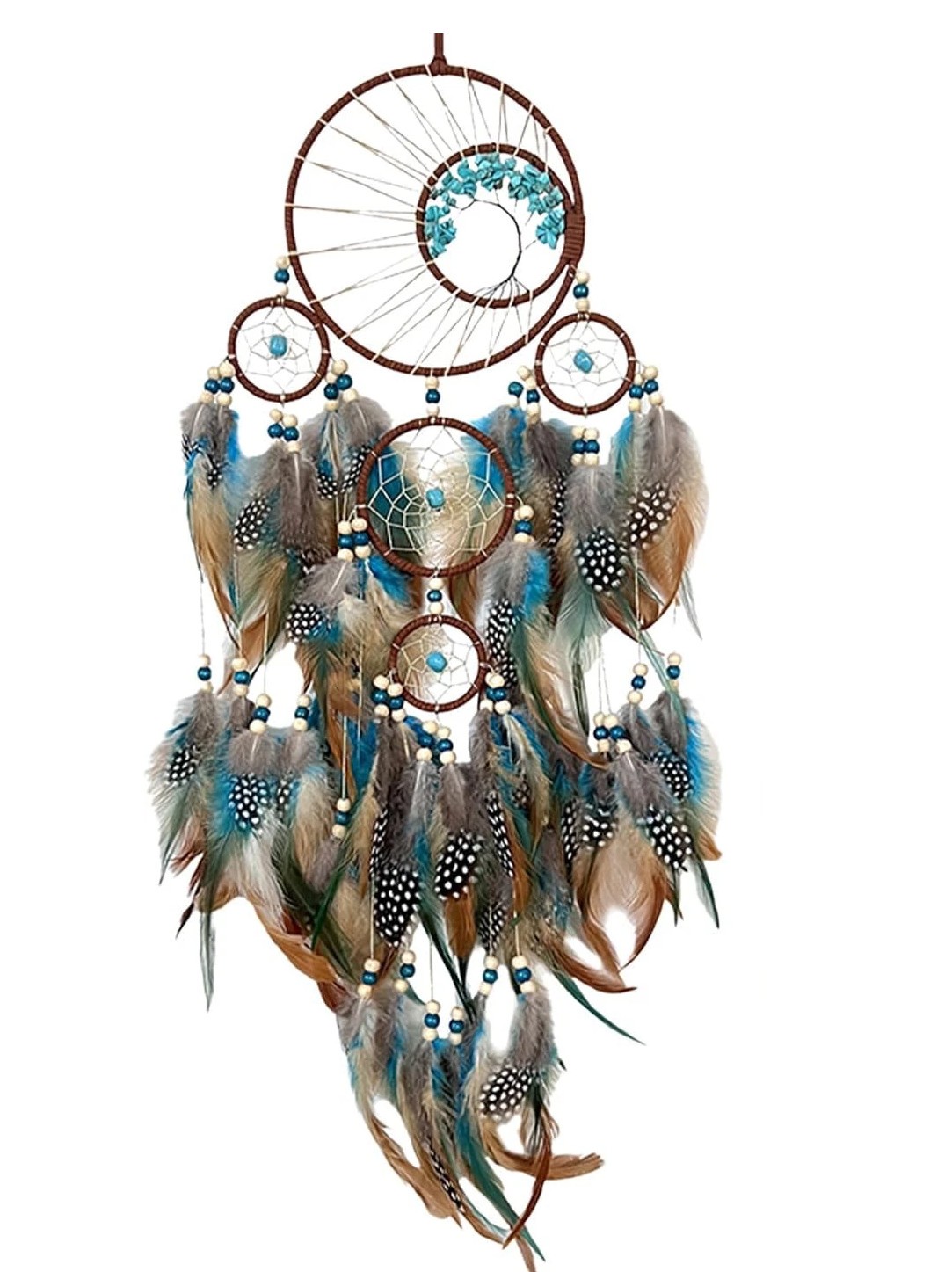 Tree of Life Handmade Dream Catcher Feather Hanging Dreamcatcher Home Wall Decor