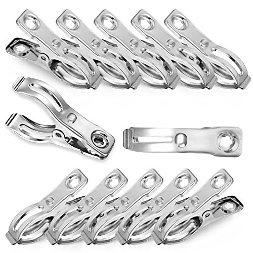 40 Pcs 2.3 Inch Row Cover Clips, Garden Clips for Netting, Greenhouse 40Pcs