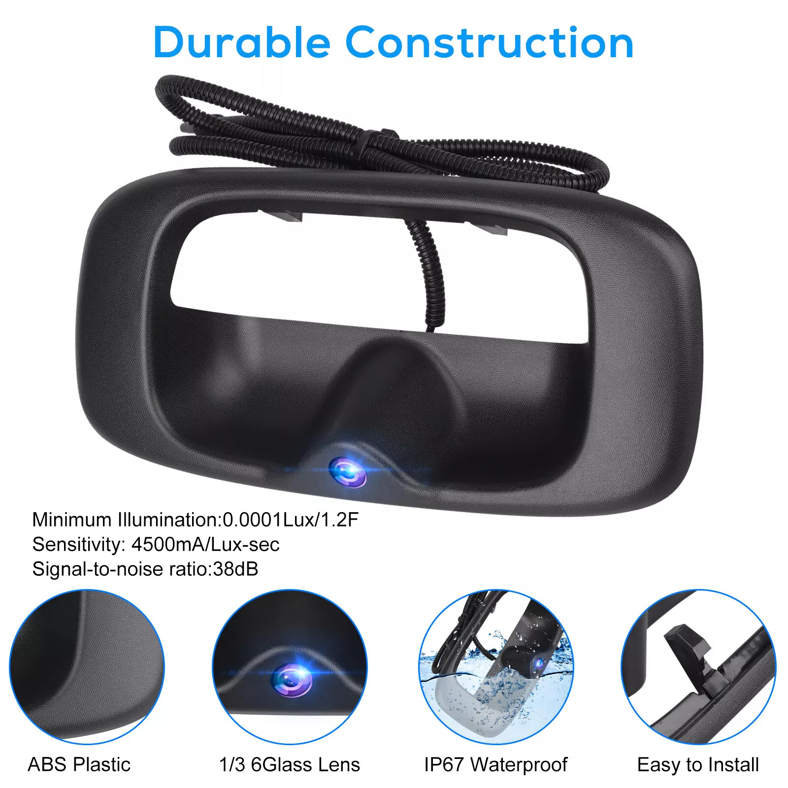 Rearview Backup Camera For Chevrolet Silverado/GMC Sierra (1999-2006 Models)