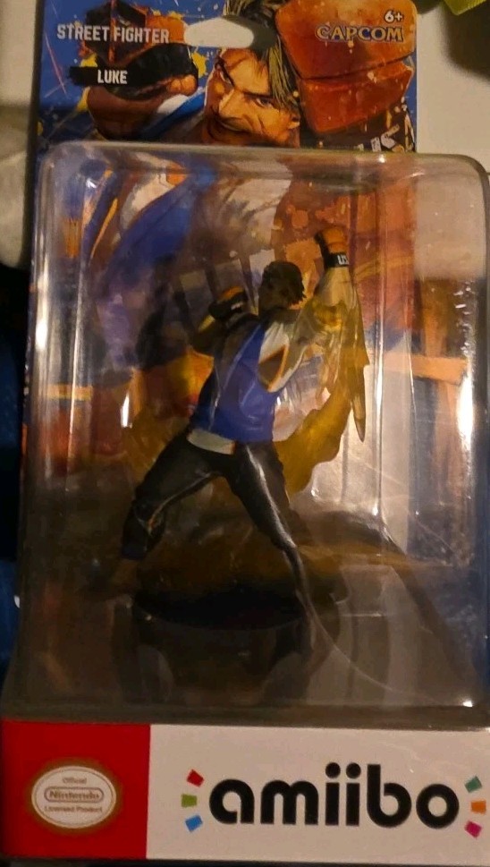 Nintendo Amiibo: Street Fighter 6 Luke Figure Capcom New