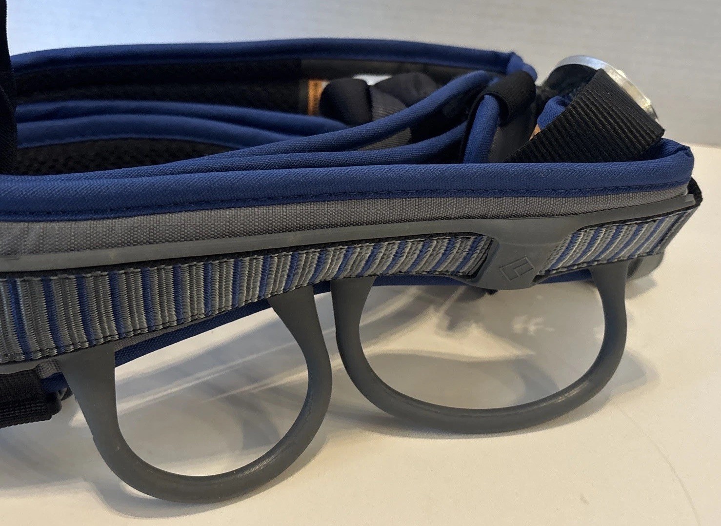 Women's Black Diamond Primrose All Around Climbing Harness Size 12 Blue Gray