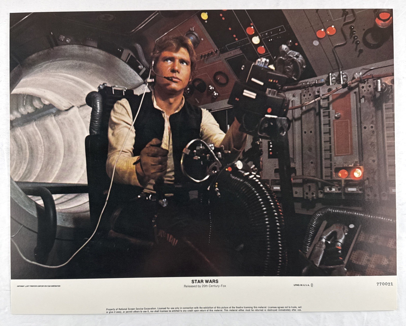 STAR WARS Lobby Card Set of 8 (VeryFine+) 1977 Sci-Fi Movie Poster 28082