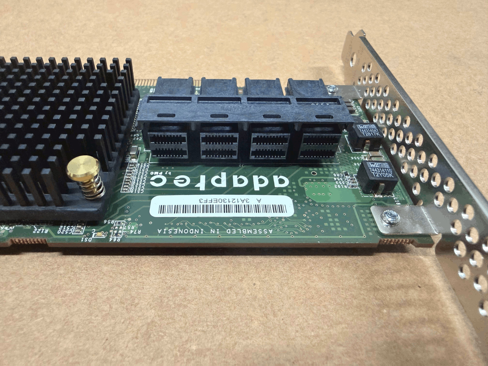 Adaptec ASR-71605 16-Port 1Gb SAS 6Gbps PCIe RAID Controller w/BBU - Full Height