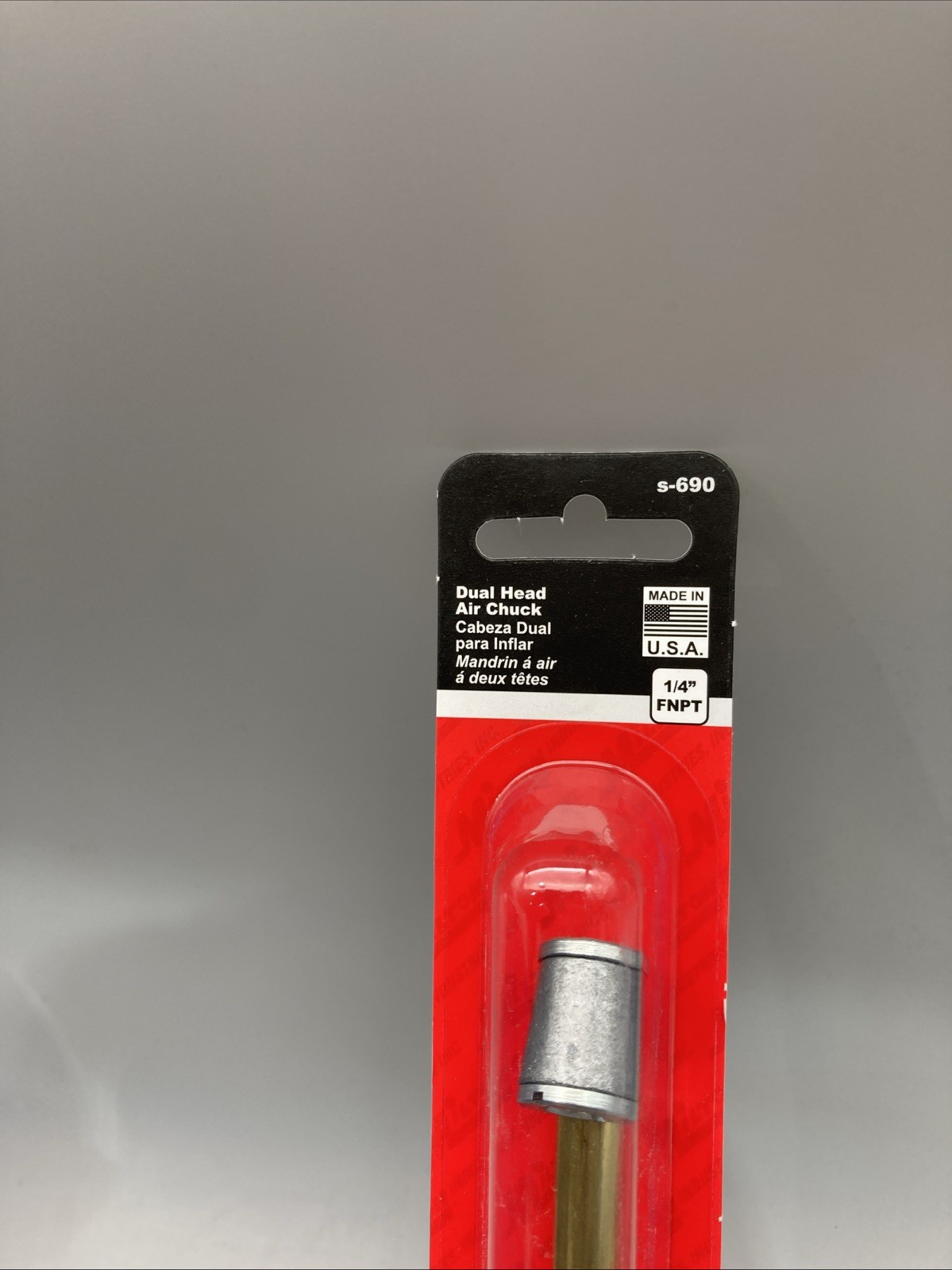 Milton S690 Dual Head Air Chuck Tire Tool Brand New