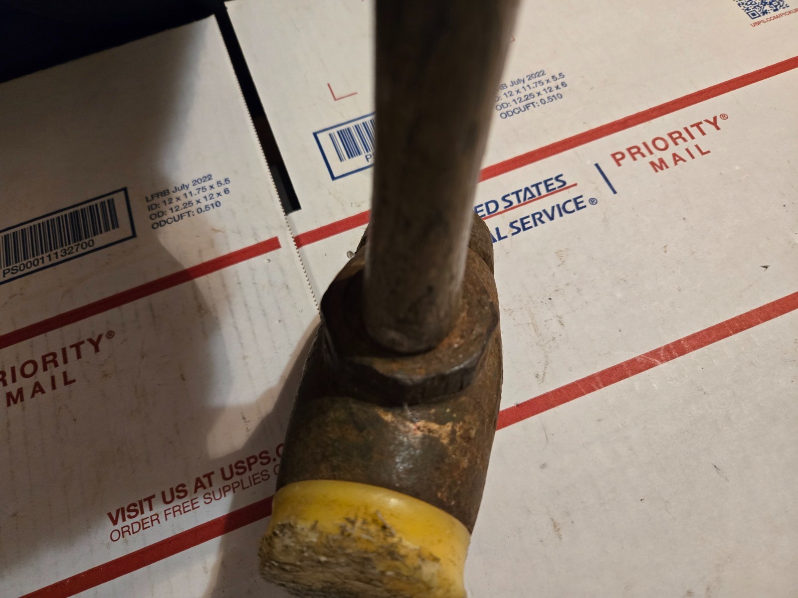 Garland No. 4 Split Head Rawhide Mallet Hammer