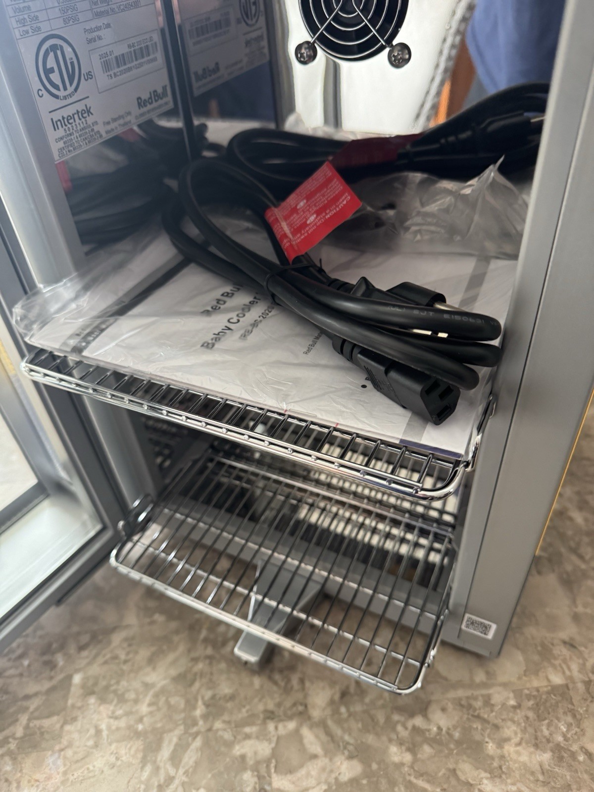 New Red Bull Mini Fridge Baby Cooler 2020 RB-BC 2020 Eco LED KEY + MANUAL