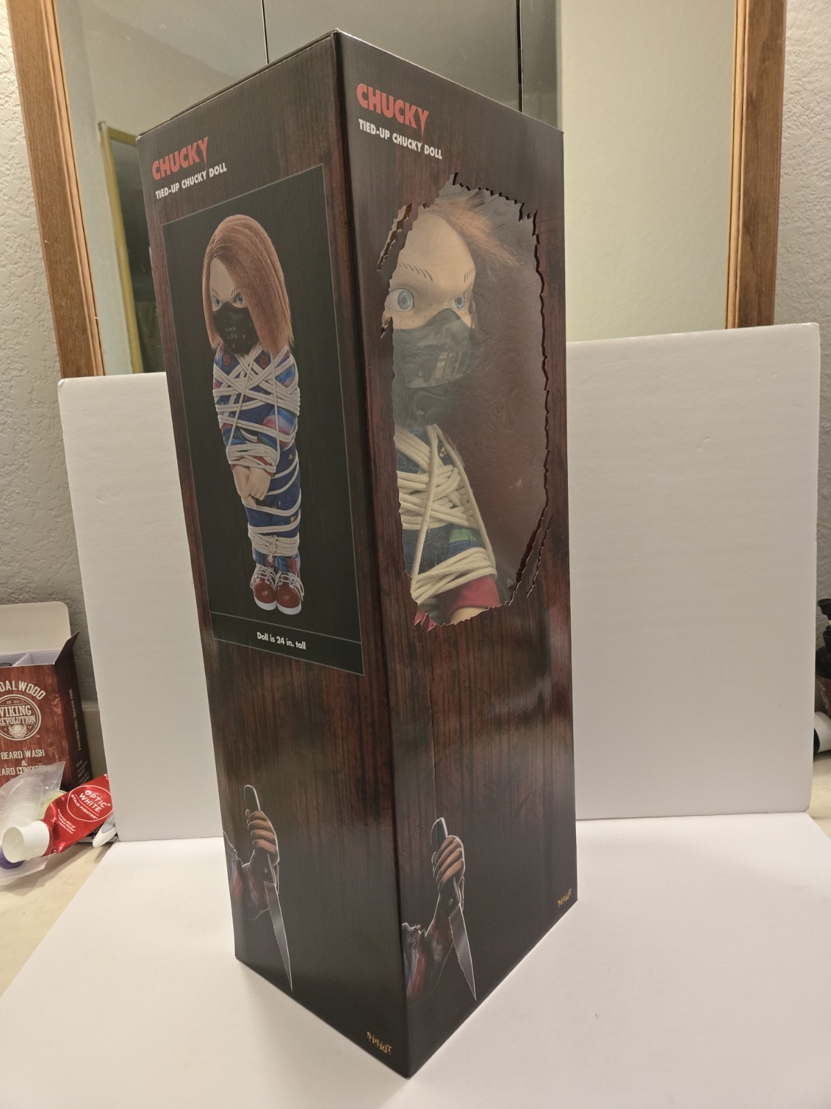 Tied Up Chucky Doll 24" Life size EXTREMELY RARE Spirit Exclusive MIB OG Owner🔥