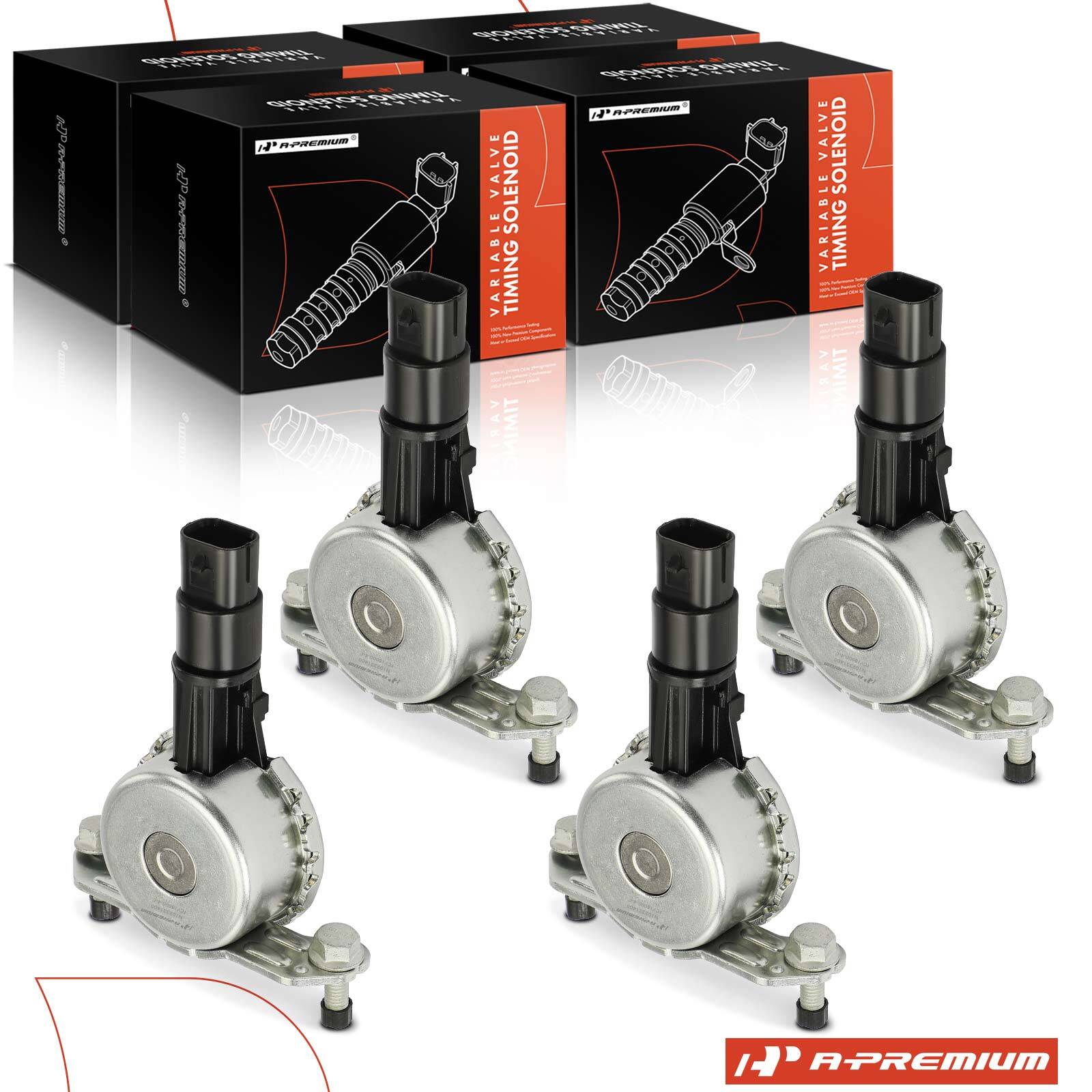 4x Variable Valve Timing Solenoid for Ford E-350 F-250 Super Duty F-150 Mustang