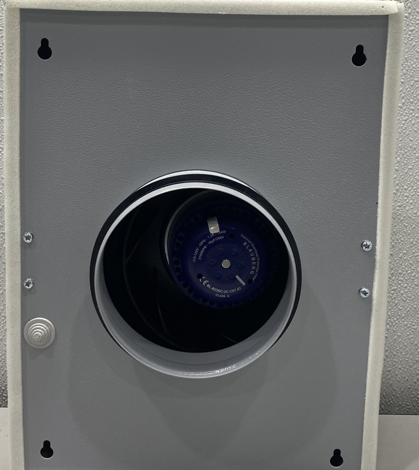 EXM External Wall Mount Exhaust Duct Fan 6 inch exm150