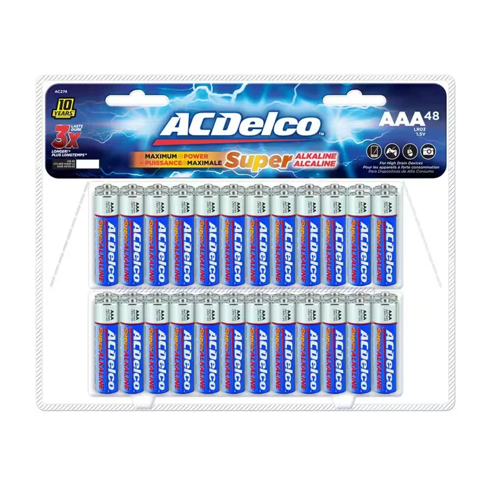 (48-Pack) AAA Batteries, Triple A Bulk Pack