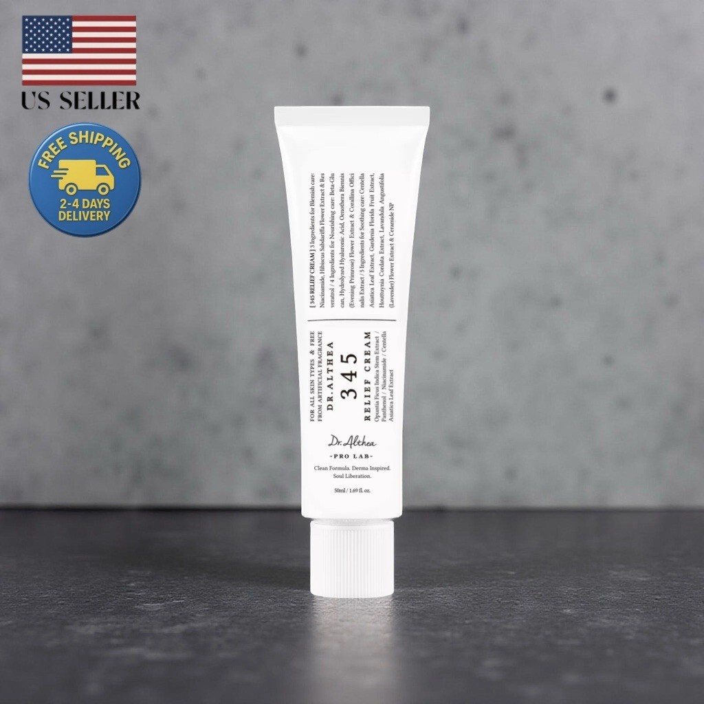 Dr. Althea 345 Relief Daily Face Moisturizer Cream 50ml 1.69 fl oz