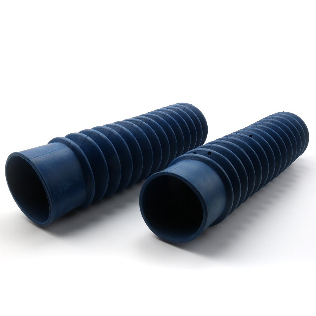 Blue Universal Fork Boots For Honda ATC 200X 1983 1984 1985 1986 1987