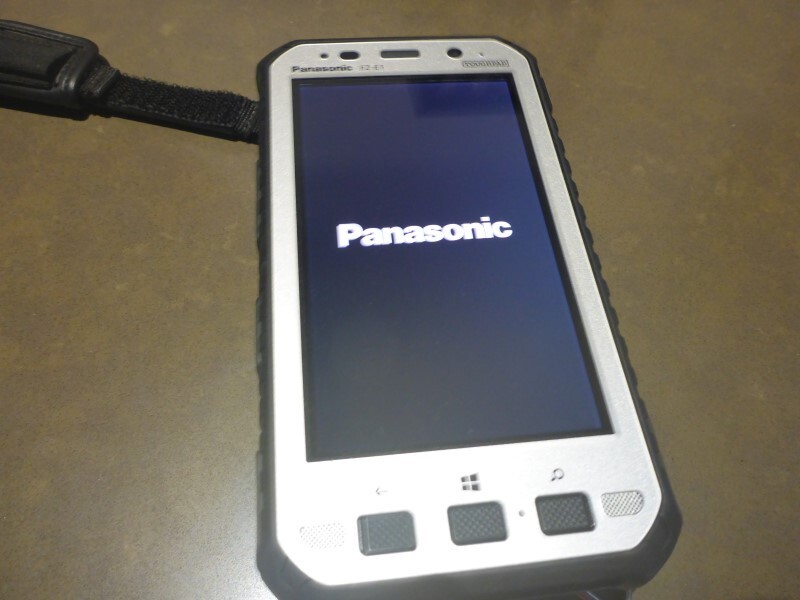 PANASONIC FZ-E1 PDA WIN 10 IOT ENTERPRISE GSM W/ BARCODE SCANNER EC ALL LOOK NEW