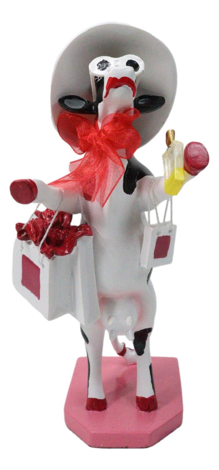 Cow Parade Alphadite Goddess of Shopping Shopaholic Cow Collector's Figurine