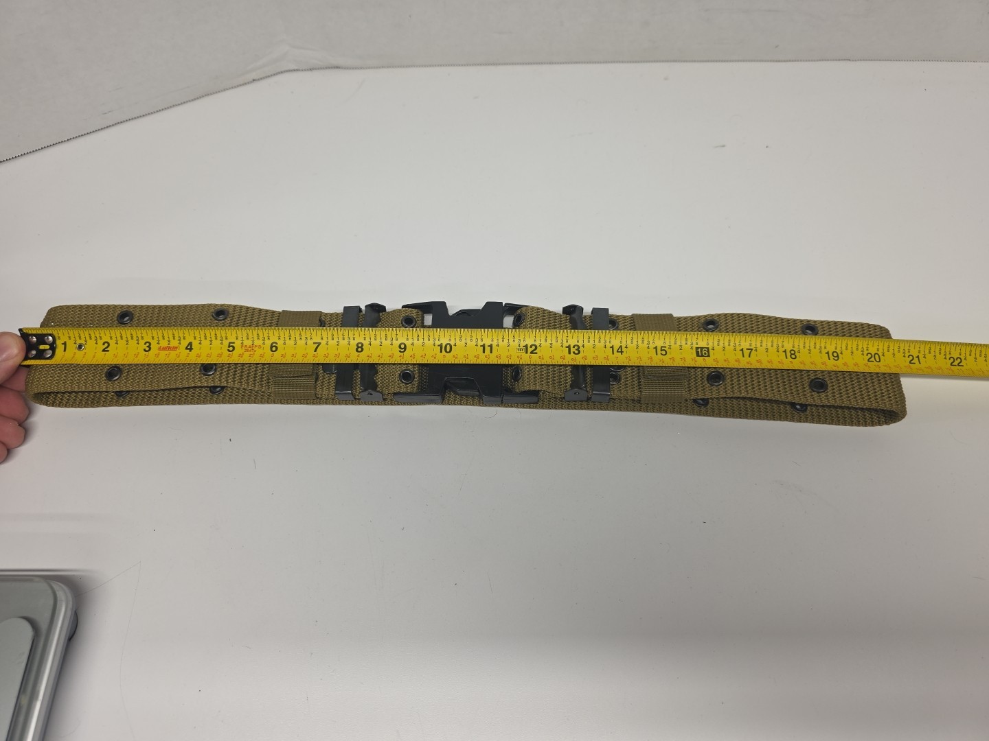 USGI Coyote Tan LC-2 Alice Pistol Belt Individual Nylon Equipment Web MEDIUM 42"