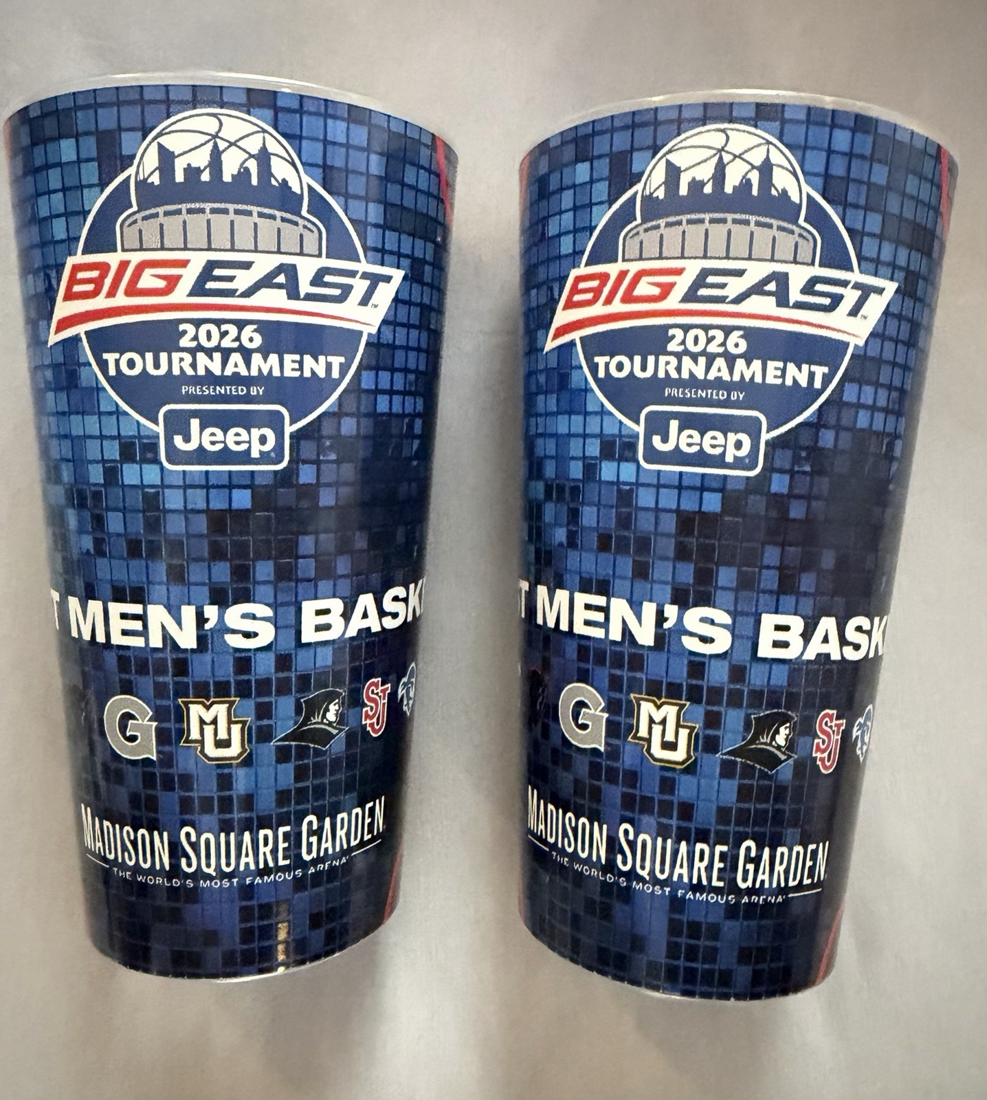 BIG EAST BASKETBALL TOURNAMENT CUP SET MSG 2026 MARCH MADNESS ST JOHNS UCONN