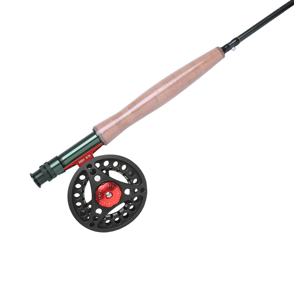 Fly Fishing Rod and Reel Combo Kit 3/4/5/6/7/8 Weight for Starter Fly Fishing