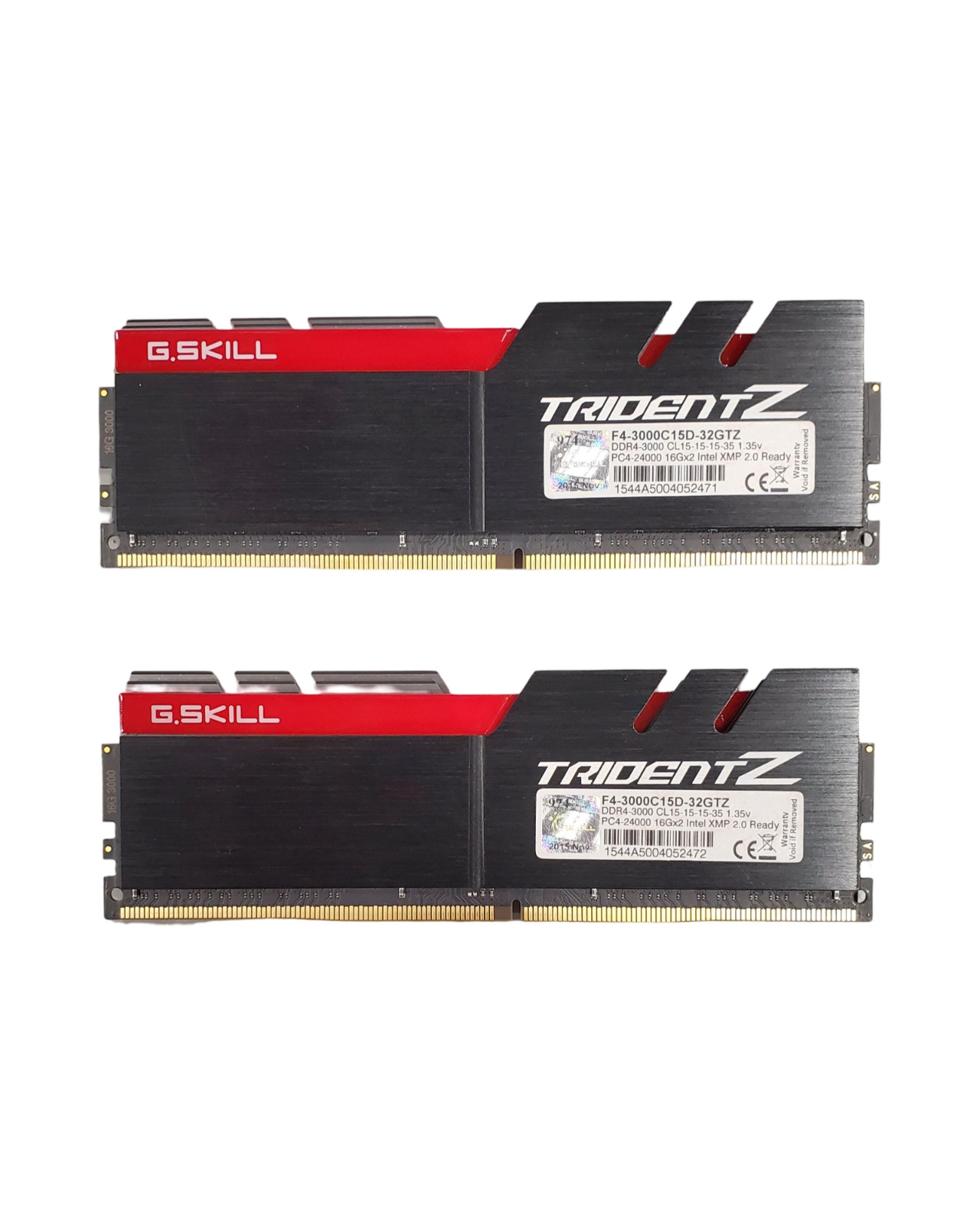G. SKILL TRIDENT Z 16Gx2 DDR4-3000MHz (F4-3000C15D-32GTZ) MEMORY #21