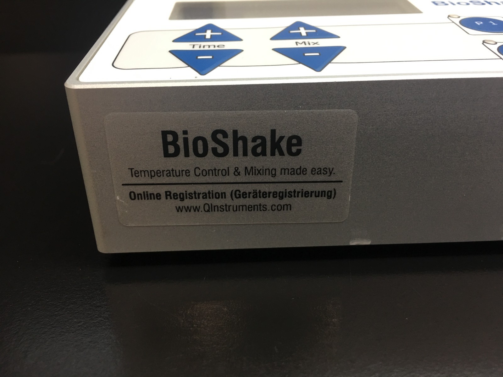 Q Instruments BioShake XP 001266 High Speed Lab Mixer with WARRANTY