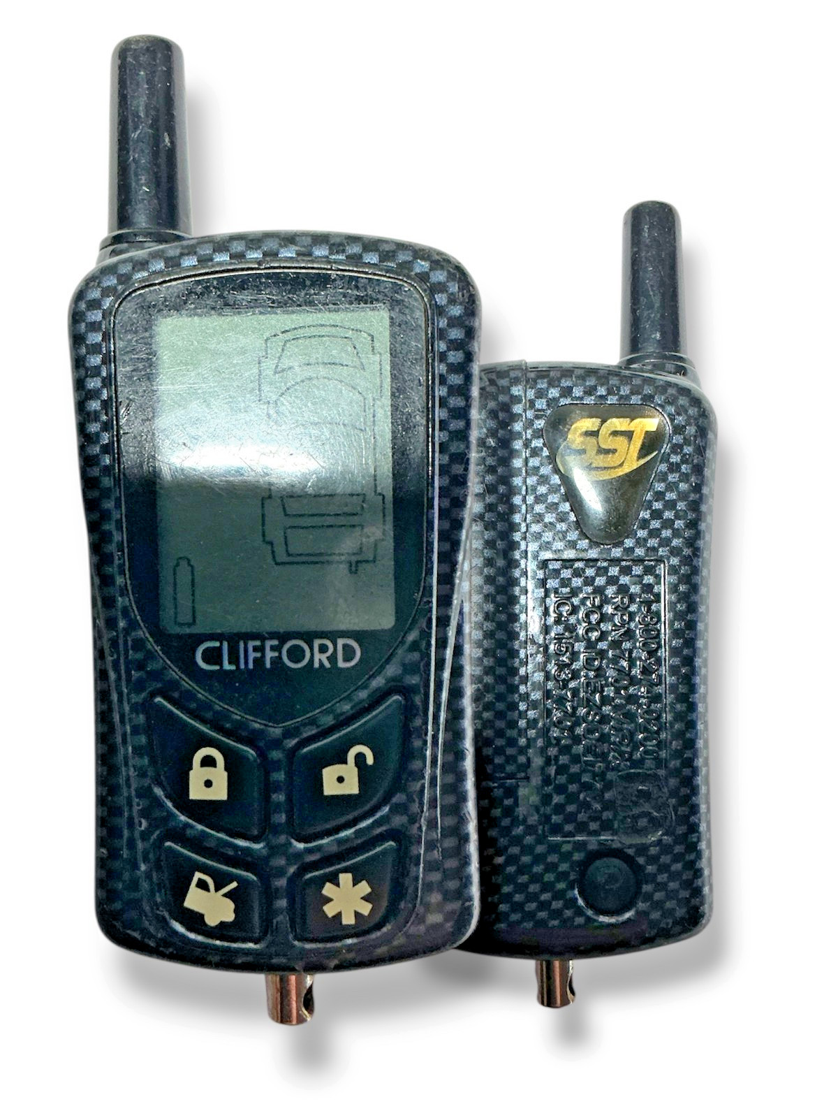 Original Clifford EZSDEI7701, 7701 V/P/X Key fob Keyless Entry Remote